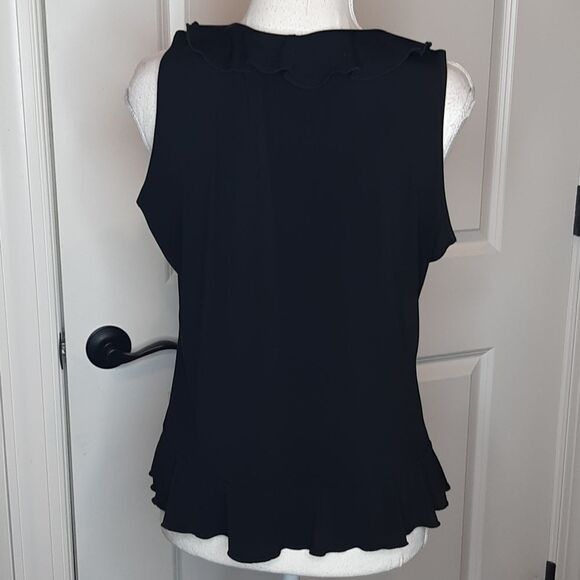 New York & Company Black Stretch Tank Blouse - Picture 5 of 9